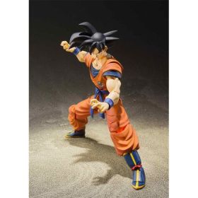 SON GOKU SAIYAN RAISED ON EARTH FIGURA 14 CM DRAGON BAL