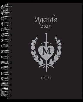 AGENDA ANUAL DIARIA 2025 LAS GUERRERAS MAXWELL""""