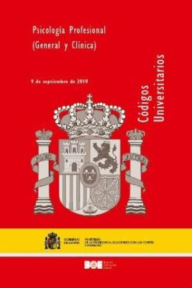 Código Universitario de Psicología Profesional (General y Clínica)