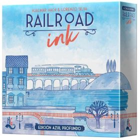 RAILROAD INK: EDICIÓN AZUL PROFUNDO