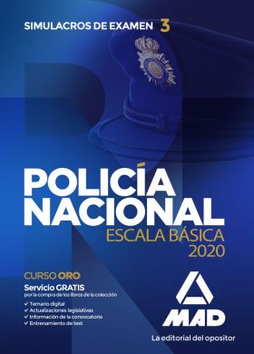 POLICIA NACIONAL ESCALA BASICA. SIMULACROS DE EXAM