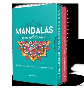 ESTUCHE MANDALAS PARA SENTIRTE BIEN + MANDALAS PARA TRABAJAR TUS EMOCIONES