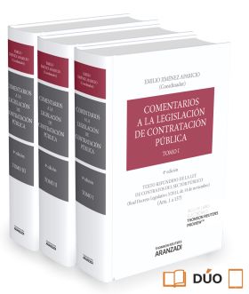 Comentarios a la Legislación de Contratación Pública - 3 Tomos (Papel + e-book)
