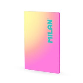 LIBRETA A4 SUNSET ROSA 48H. CUADR.