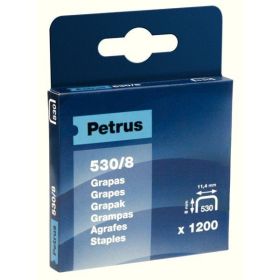 GRAPAS CLAVADORA 4MM PETRUS - ESSELTE
