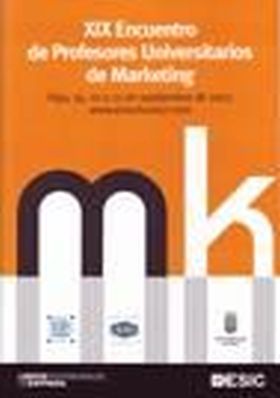 XIX Encuentro de Profesores Universitarios de Marketing AEMARK 2007 Vigo