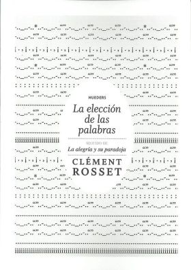 LA ELECCION DE LAS PALABRAS