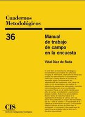 Manual de trabajo de campo en la encuesta (E-book)