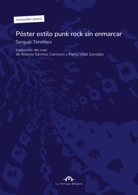Póster estilo punk rock sin enmarcar