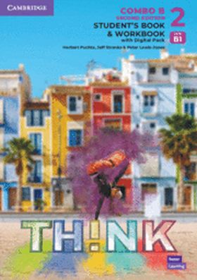 THINK LEVEL 2 STUDENTS BOOK AND WORKBOOK WITH DIGITAL PACK COMBO