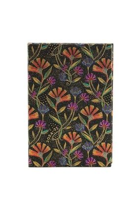 PAPERBLANKS AGENDA 2025 DP 18 / WILD FLOWERS / MINI / HORIZONTAL