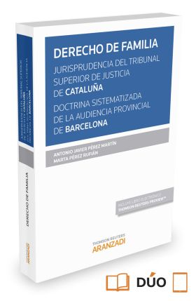 Derecho de familia. Jurisprudencia del Tribunal Superior de Justicia de Cataluña