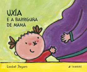 Uxía e a barriguiña de mamá