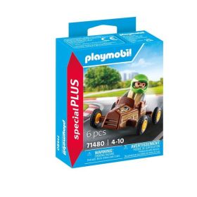 NIÑO CON KART PLAYMOBIL