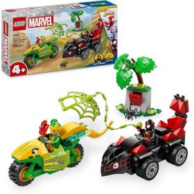 11198 SPIN Y ELECTRO: DUELO DE VEHÍCULOS DINOSAURIO LEGO