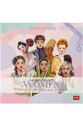 WALL CALENDAR - 2025 WALL CALENDAR - INSPIRING WOMEN - 30X29 - LEGAMI