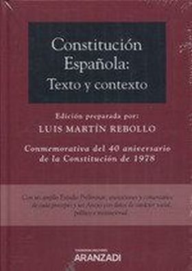 Constitución Española: texto y contexto