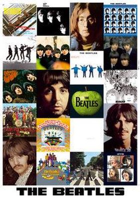 1000 COLLAGE THE BEATLES