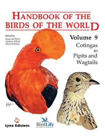 Handbook of the Birds of the World  Volume 9