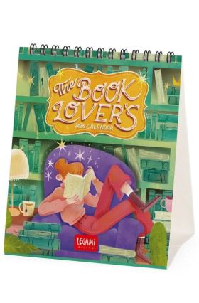 DESK CALENDAR - 2026 DESK CALENDAR - BOOK LOVERS - 12X14,5 - BOOK LEGAMI