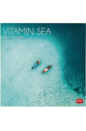 WALL CALENDAR - 2025 WALL CALENDAR - VITAMIN SEA - 30X29 - LANDSCAPES LEGAMI