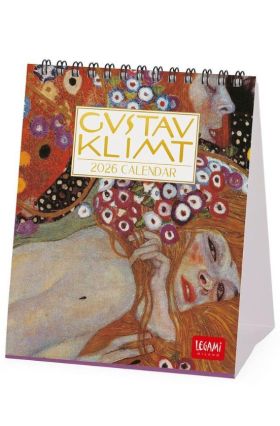 DESK CALENDAR - 2026 DESK CALENDAR - GUSTAV KLIMT - 12X14,5 - ART LEGAMI