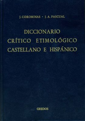 DICC. CRITICO ETIMOLOGICO T.6