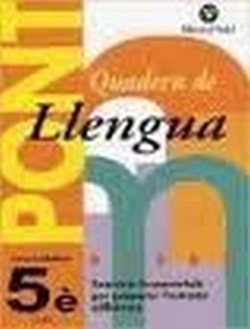QUADERN PONT LLENGUA 5 PRIMARIA