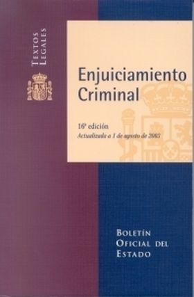 Ley de enjuiciamiento criminal