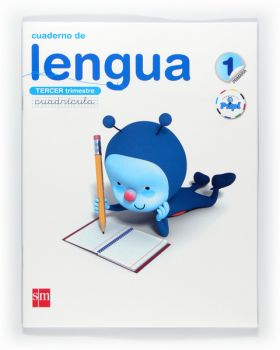 Tablet: Cuaderno de Lengua. Cuadrícula. 1 Primaria, 3 Trimestre. ConECE100ta con