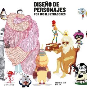 DISEÑO DE PERSONAJES POR CIEN (100) ILUSTRADORES
