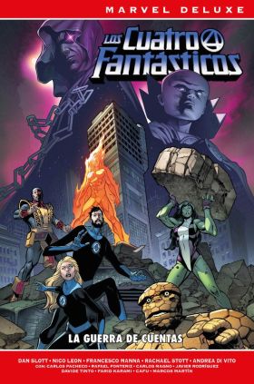 LOS CUATRO FANTASTICOS 4- LA GUERRA DE CUENTAS- MARVEL DELUXE