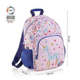 MOCHILA DOBLE LONDON RECICL. UNICORN