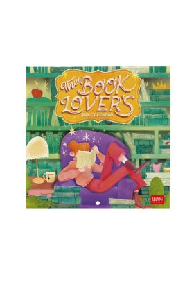WALL CALENDAR - 2026 WALL CALENDAR - BOOK LOVERS - 18X18 - BOOK LEGAMI