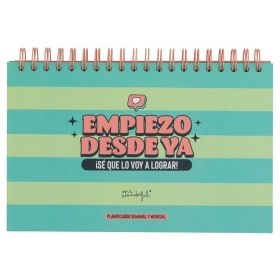 PLANIFICADOR SEMANAL Y MENSUAL - EMPIEZO DESDE YA. ¡SÉ QUE LO VOY A LOGRAR!.