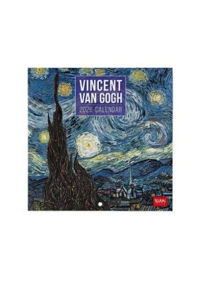 WALL CALENDAR - 2026 WALL CALENDAR - VINCENT VAN GOGH - 18X18 - ART LEGAMI