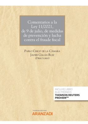 Comentarios a la Ley 11/2021, de 9 de julio, de medidas de prevención y lucha co