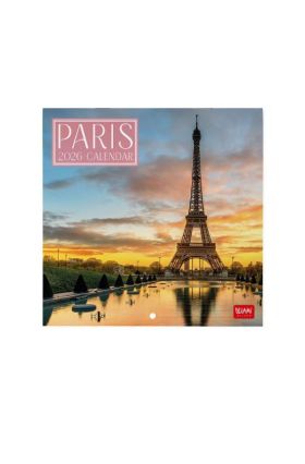 WALL CALENDAR - 2026 WALL CALENDAR - PARIS - 18X18 - CITIES LEGAMI