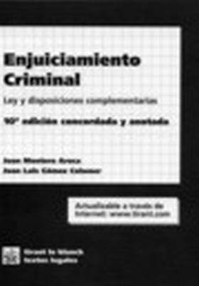 ENJUICIAMIENTO CRIMINAL LEY