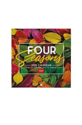 WALL CALENDAR - 2026 WALL CALENDAR - 4 SEASONS - 18X18 - NATURE LEGAMI