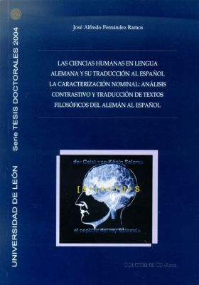 Las ciencias humanas en lengua alemana y su traducción al español. La caracteriz