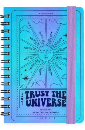 12-MONTH DIARY - 2025 - SMALL WEEKLY SPIRAL BOUND DIARY - TAROT LEGAMI