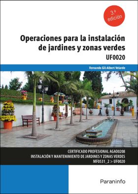 OPERACIONES PARA LA INSTALACION DE JARDINES Y ZONAS VERDES