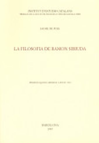LA FILOSOFIA DE RAMON SIBIUDA