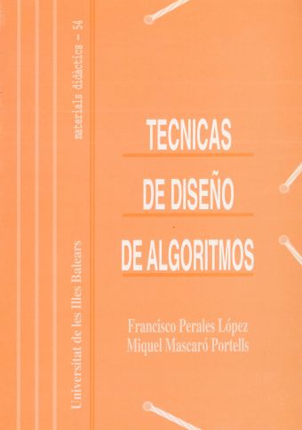 TÉCNICAS DE DISEÑO DE ALGORITMOS