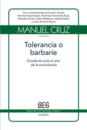 TOLERANCIA O BARBARIE