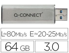 MEMORIA USB 64 GB 3.0 FLASH DRIVE Q.CONNECT C. SUR - Q-CONNECT