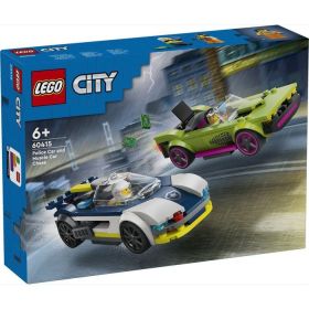 60415 COCHE DE POLICÍA Y POTENTE DEPORTIVO LEGO