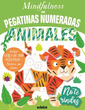 MINDFULNESS con pegatinas numeradas: ANIMALES