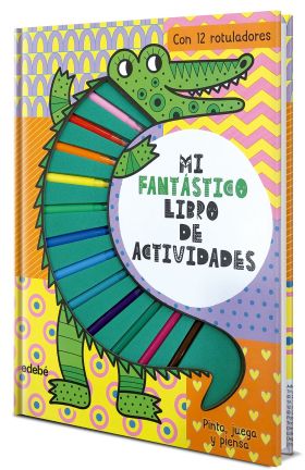 MI FANTASTICO LIBRO DE ACTIVIDADES. COCODRILO